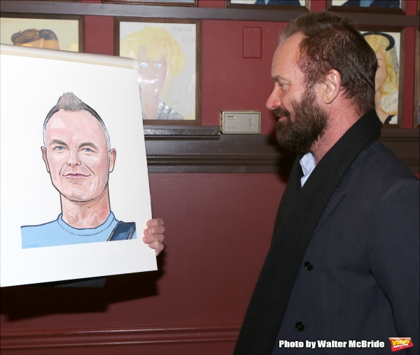 Photo Coverage: THE LAST SHIP Cast Celebrates Sting's Caricature Unveiling at Sardi's!  Image