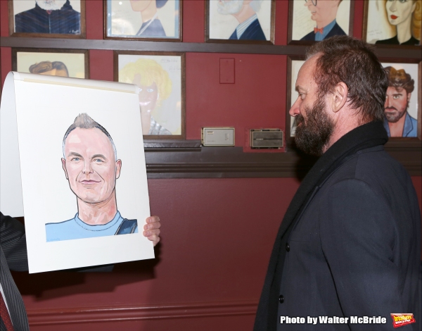 Photo Coverage: THE LAST SHIP Cast Celebrates Sting's Caricature Unveiling at Sardi's!  Image