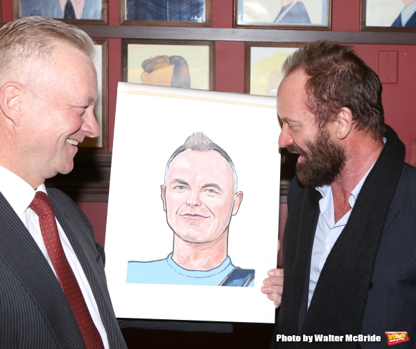 Max Klimavicius and Sting Photo