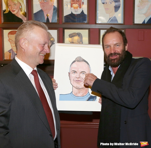 Max Klimavicius and Sting Photo