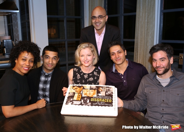 Photo Coverage: DISGRACED Celebrates 100th Performance on Broadway! Image