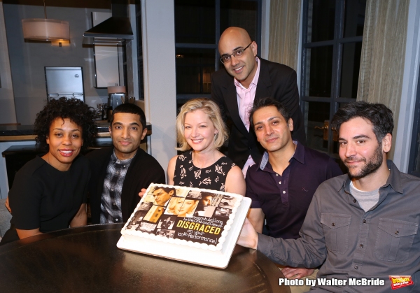 Photo Coverage: DISGRACED Celebrates 100th Performance on Broadway! Image