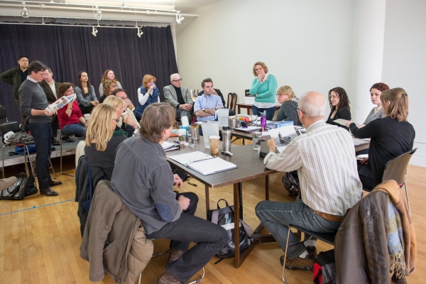 Photo Flash: Sneak Peek at the Cast of TACT's ABUNDANCE in Rehearsal Image