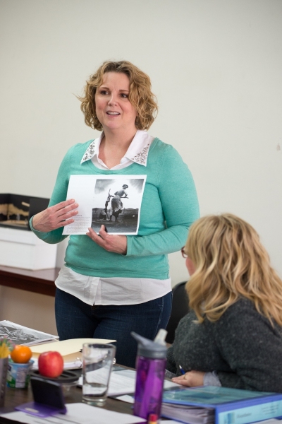 Photo Flash: Sneak Peek at the Cast of TACT's ABUNDANCE in Rehearsal Image