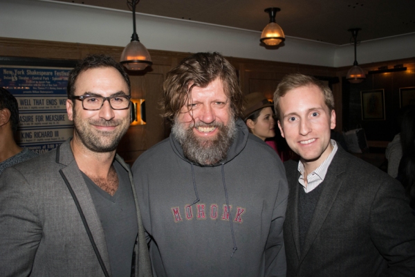 Photo Flash: HAMILTON Celebrates First Preview at the Public with Lin-Manuel Miranda, Laura Osnes, Brian d'Arcy James and More Image