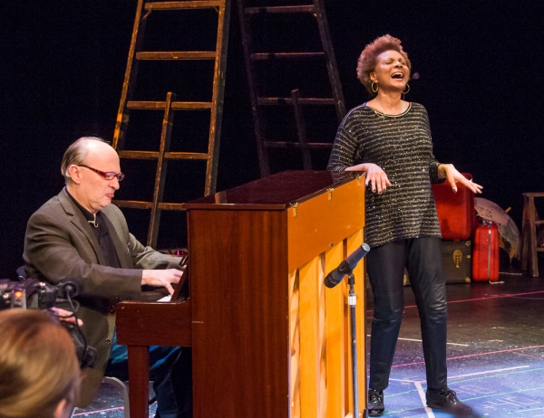 Broadway star Leslie Uggams provided coaching and advice to Wright State students and Photo