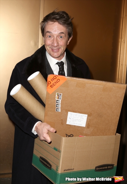 Photo Coverage: Katie Finneran, Martin Short, Matthew Broderick, and More Celebrate IT'S ONLY A PLAY Moving Day Image
