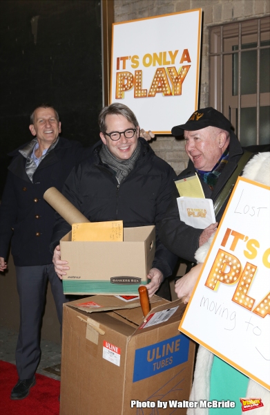 Photo Coverage: Katie Finneran, Martin Short, Matthew Broderick, and More Celebrate IT'S ONLY A PLAY Moving Day Image