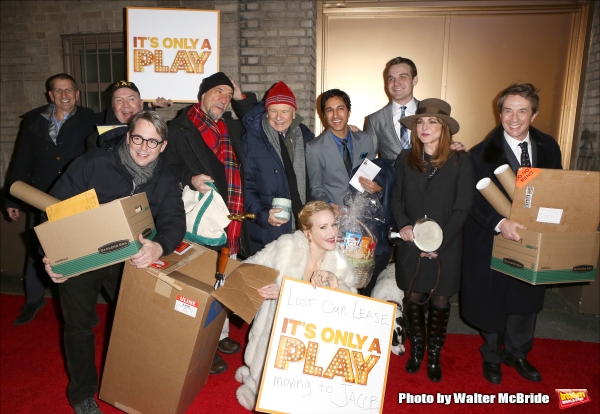 Photo Coverage: Katie Finneran, Martin Short, Matthew Broderick, and More Celebrate IT'S ONLY A PLAY Moving Day Image
