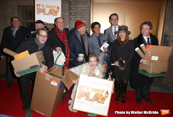 Photo Coverage: Katie Finneran, Martin Short, Matthew Broderick, and More Celebrate IT'S ONLY A PLAY Moving Day Image