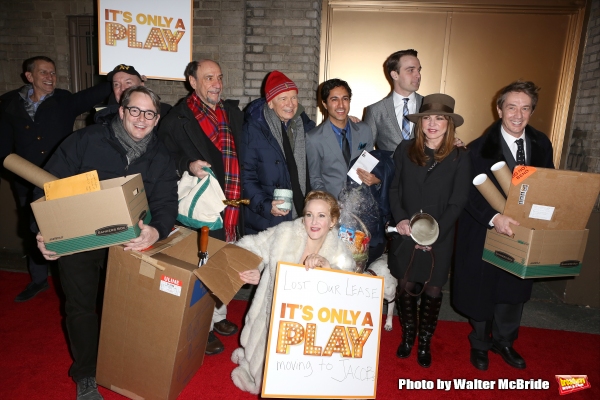 Photo Coverage: Katie Finneran, Martin Short, Matthew Broderick, and More Celebrate IT'S ONLY A PLAY Moving Day Image