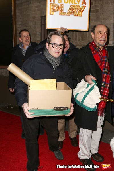 Photo Coverage: Katie Finneran, Martin Short, Matthew Broderick, and More Celebrate IT'S ONLY A PLAY Moving Day Image