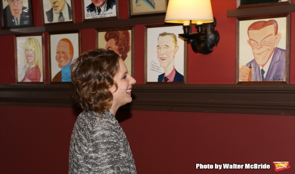 Photo Coverage: BEAUTIFUL's Jessie Mueller Celebrates Caricature Unveiling at Sardi's Image