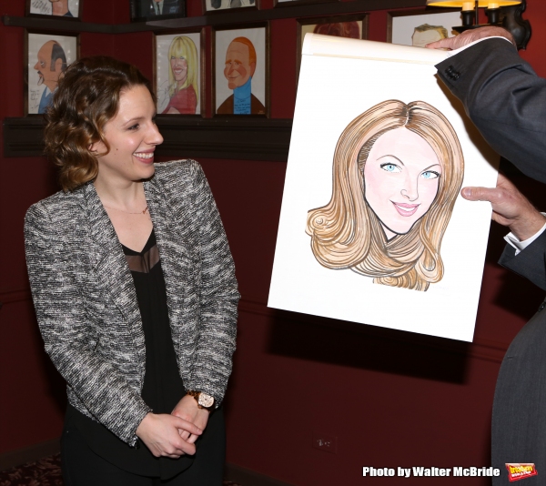 Photo Coverage: BEAUTIFUL's Jessie Mueller Celebrates Caricature Unveiling at Sardi's Image