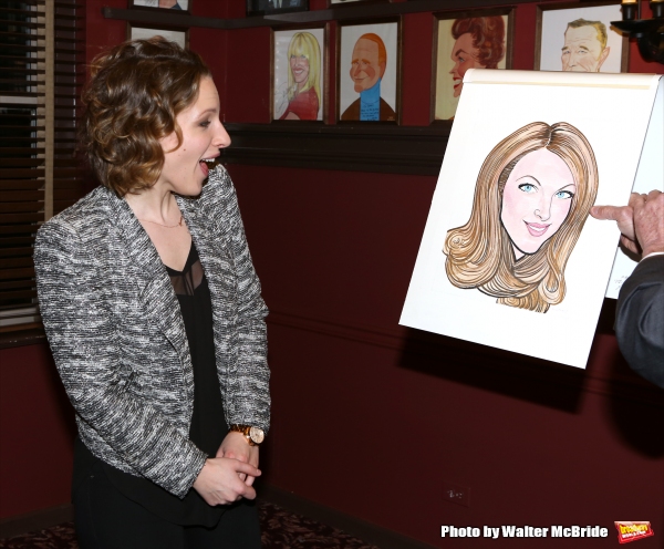 Photo Coverage: BEAUTIFUL's Jessie Mueller Celebrates Caricature Unveiling at Sardi's Image