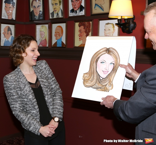 Photo Coverage: BEAUTIFUL's Jessie Mueller Celebrates Caricature Unveiling at Sardi's Image