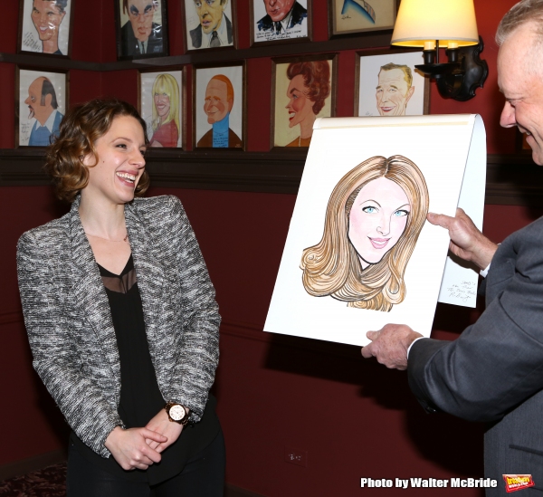Photo Coverage: BEAUTIFUL's Jessie Mueller Celebrates Caricature Unveiling at Sardi's Image