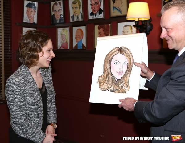 Photo Coverage: BEAUTIFUL's Jessie Mueller Celebrates Caricature Unveiling at Sardi's Image