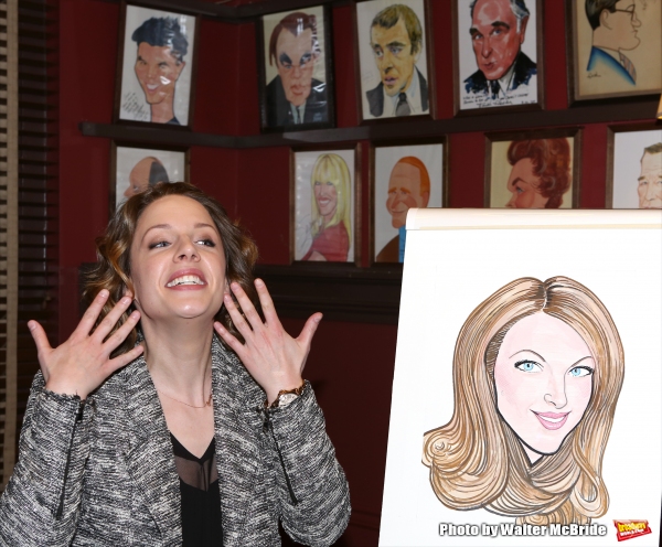 Photo Coverage: BEAUTIFUL's Jessie Mueller Celebrates Caricature Unveiling at Sardi's Image