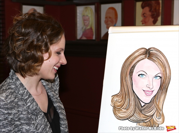 Photo Coverage: BEAUTIFUL's Jessie Mueller Celebrates Caricature Unveiling at Sardi's Image