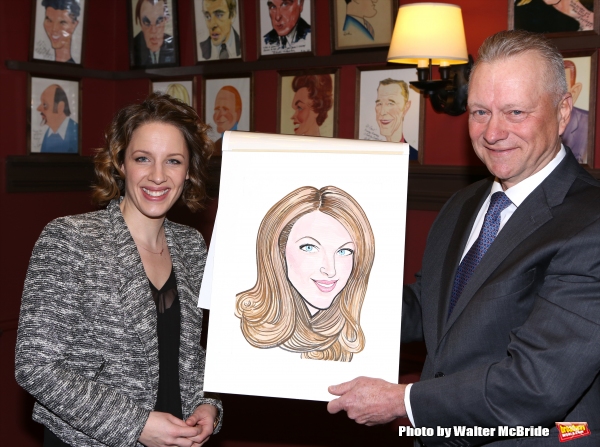 Photo Coverage: BEAUTIFUL's Jessie Mueller Celebrates Caricature Unveiling at Sardi's Image