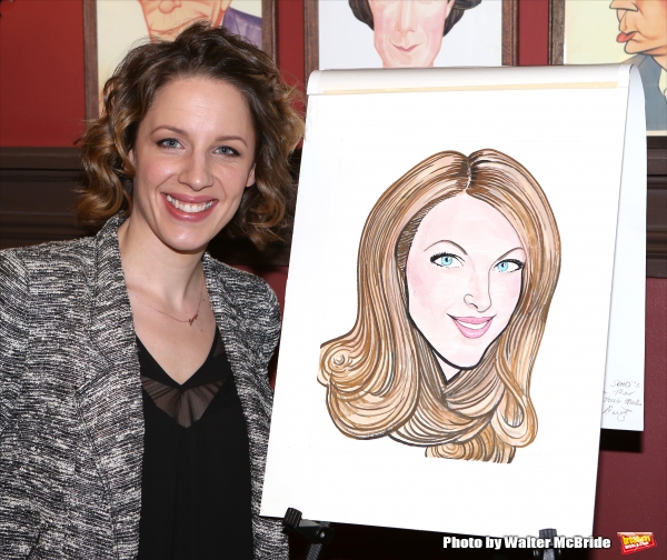 Photo Coverage: BEAUTIFUL's Jessie Mueller Celebrates Caricature Unveiling at Sardi's Image