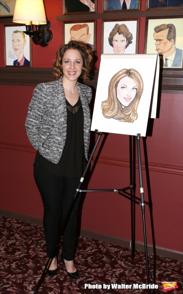 Photo Coverage: BEAUTIFUL's Jessie Mueller Celebrates Caricature Unveiling at Sardi's Image
