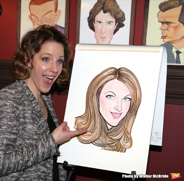 Photo Coverage: BEAUTIFUL's Jessie Mueller Celebrates Caricature Unveiling at Sardi's Image