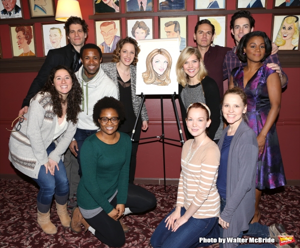 Photo Coverage: BEAUTIFUL's Jessie Mueller Celebrates Caricature Unveiling at Sardi's Image