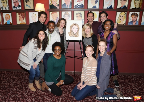 Photo Coverage: BEAUTIFUL's Jessie Mueller Celebrates Caricature Unveiling at Sardi's Image