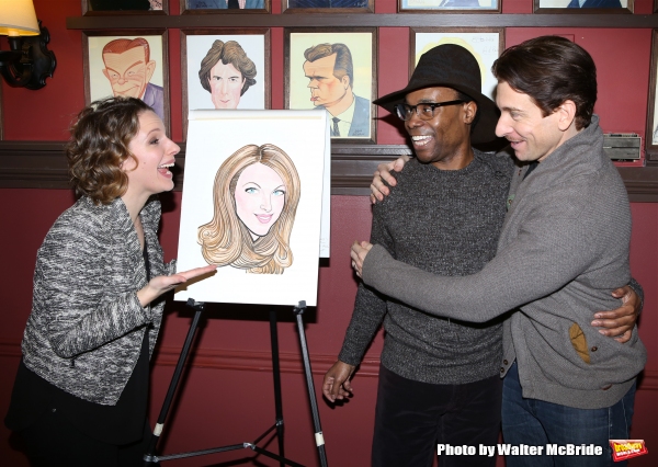 Photo Coverage: BEAUTIFUL's Jessie Mueller Celebrates Caricature Unveiling at Sardi's Image