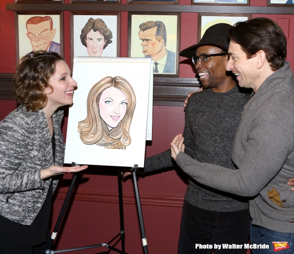 Photo Coverage: BEAUTIFUL's Jessie Mueller Celebrates Caricature Unveiling at Sardi's Image