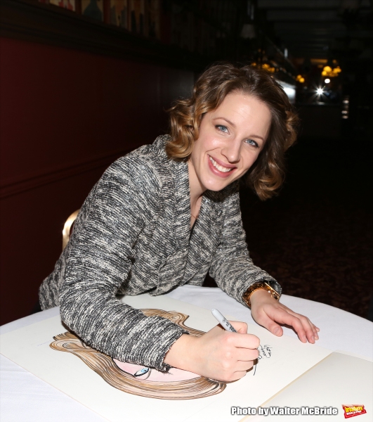 Photo Coverage: BEAUTIFUL's Jessie Mueller Celebrates Caricature Unveiling at Sardi's Image