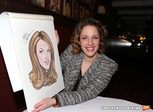 Photo Coverage: BEAUTIFUL's Jessie Mueller Celebrates Caricature Unveiling at Sardi's Image