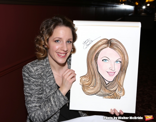 Photo Coverage: BEAUTIFUL's Jessie Mueller Celebrates Caricature Unveiling at Sardi's Image
