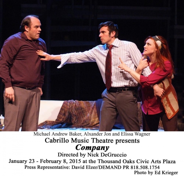Photo Flash: First Look- COMPANY at Cabrillo Music Theatre Image