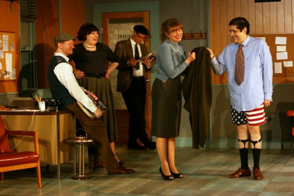 Photo Flash: First Look at First Folio Theatre's LAUGHTER ON THE 23RD FLOOR Image