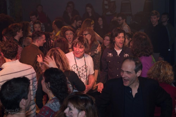 Photo Flash: James Rado and Original HAIR Cast Visit the Secret Theatre Image