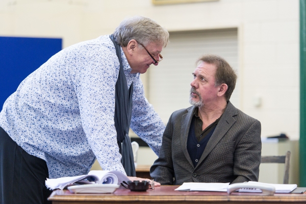 Photo Flash: In Rehearsal with James Dreyfus & More for UK Tour of HARVEY Image