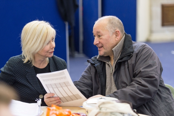 Photo Flash: In Rehearsal with James Dreyfus & More for UK Tour of HARVEY Image
