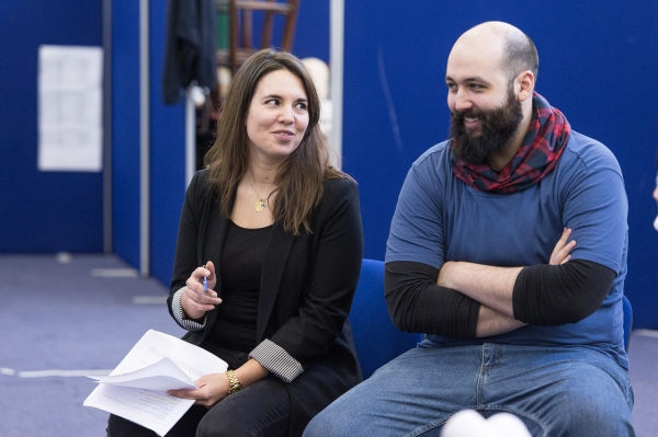 Photo Flash: In Rehearsal with James Dreyfus & More for UK Tour of HARVEY Image