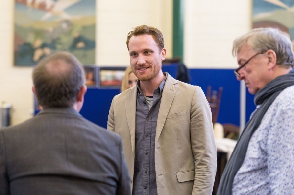 Photo Flash: In Rehearsal with James Dreyfus & More for UK Tour of HARVEY Image