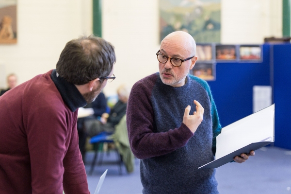 Photo Flash: In Rehearsal with James Dreyfus & More for UK Tour of HARVEY Image