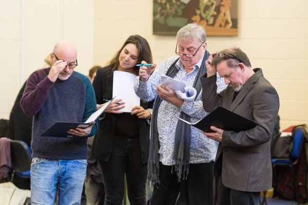 Photo Flash: In Rehearsal with James Dreyfus & More for UK Tour of HARVEY Image