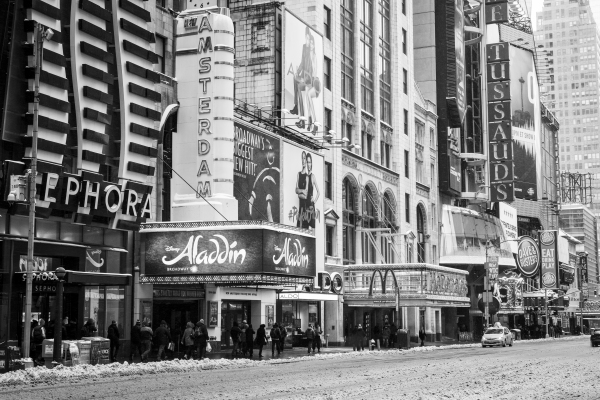 Photo Coverage: Juno Recovery! Broadway Clears the Snow for Performances Tonight Image
