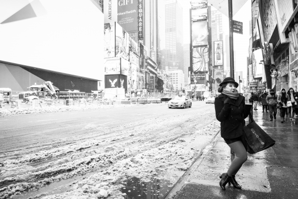 Photo Coverage: Juno Recovery! Broadway Clears the Snow for Performances Tonight Image