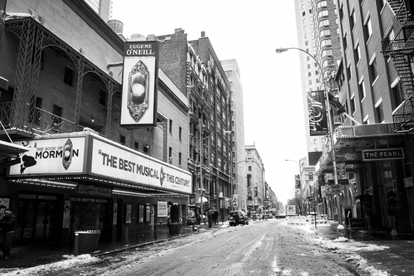 Photo Coverage: Juno Recovery! Broadway Clears the Snow for Performances Tonight 