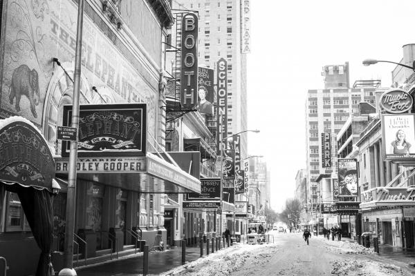 Photo Coverage: Juno Recovery! Broadway Clears the Snow for Performances Tonight Image