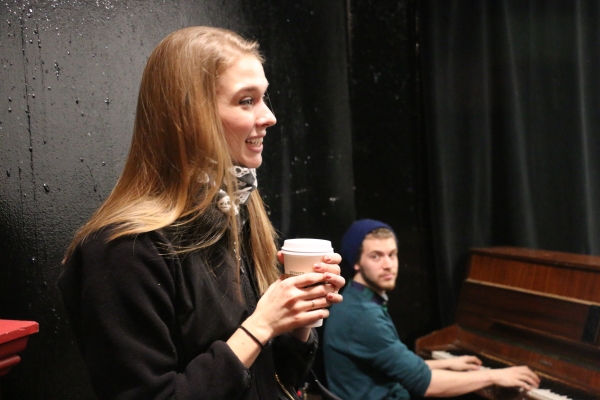 Photo Flash: Inside Rehearsal for LOVE SONGS FOR VDAY at 54 Below Image