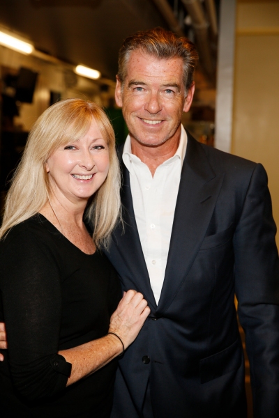 Photo Flash: Pierce Brosnan, Anjelica Huston, Michael Feinstein and More Celebrate Dame Edna's GLORIOUS GOODBYE Opening in L.A. Image